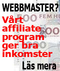 Webbmaster affiliateprogram som ger bra inkomster